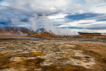 volcanic landscape