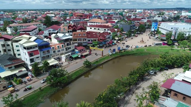 Vid&eacute;o 4K Asie Collection : Cambodge | Siem Reap vu du ciel