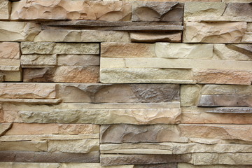 Stone wall decor exterior