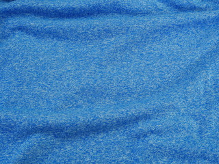 Fototapeta na wymiar texture of blue fabric