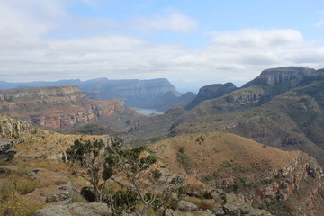 Fototapeta na wymiar Blyde River Canyon, Drakensberge, Südafrika, Afrika, Johannesburg