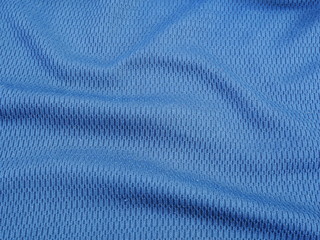 sportswear clothing texture background,blue silk fabric