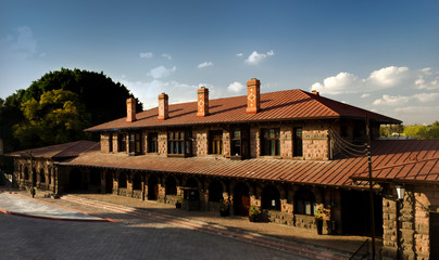 Antigua Estación Ferrocarril Querétaro México 