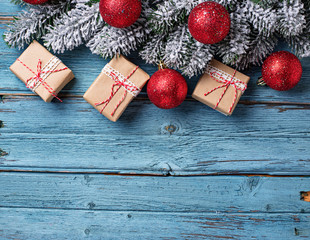 Christmas or New year festive background 
