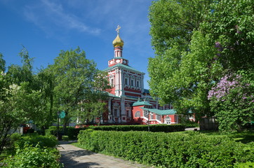 Church of the Assumption of the Blessed Virgin Mary in Novodevichy convent, Moscow, Russia