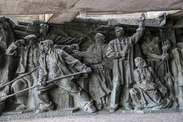 Military Monument in Kiev, Ukraine