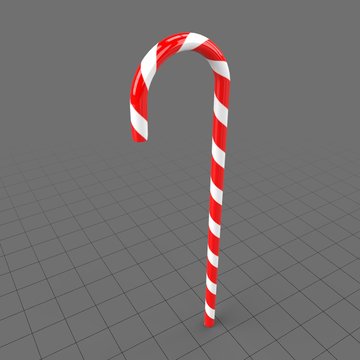 Striped candy cane