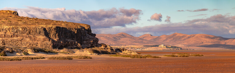 Playa de Sotavento, Fuerteventura, Spanien