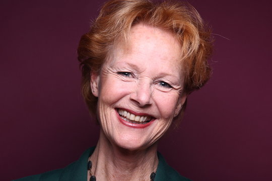 Mature Woman With Red Hair