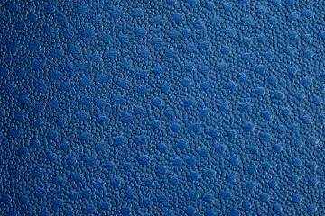Skin texture blue color close-up