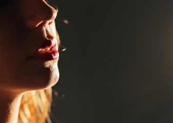 Seductive lips