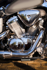 Obraz premium Motorcycle detail