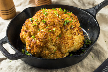 Homemade Whole Roasted Cauliflower
