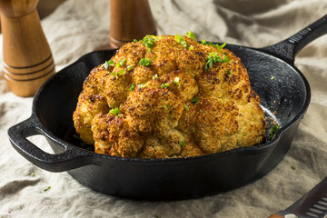 Homemade Whole Roasted Cauliflower