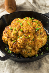 Homemade Whole Roasted Cauliflower