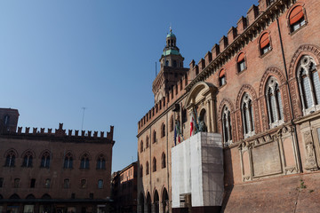 Fototapeta na wymiar Palazzo d'Accursio (Palazzo Comunale)
