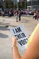 Belgian Gaia activists protest on the streets of Brussels