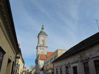 Fototapeta na wymiar City Komarno, Slovakia, Europe