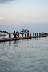 Fototapeta premium couché de soleil à koh samet