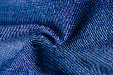 Blue jeans material fabric texture fashion seam fittings macro blur background