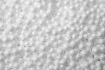Polystyrene foam balls, for backgrounds or textures