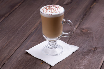 Стакан с латте