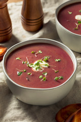 Homemade Purple Sweet Potato Soup