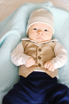 newborn tiny gentleman