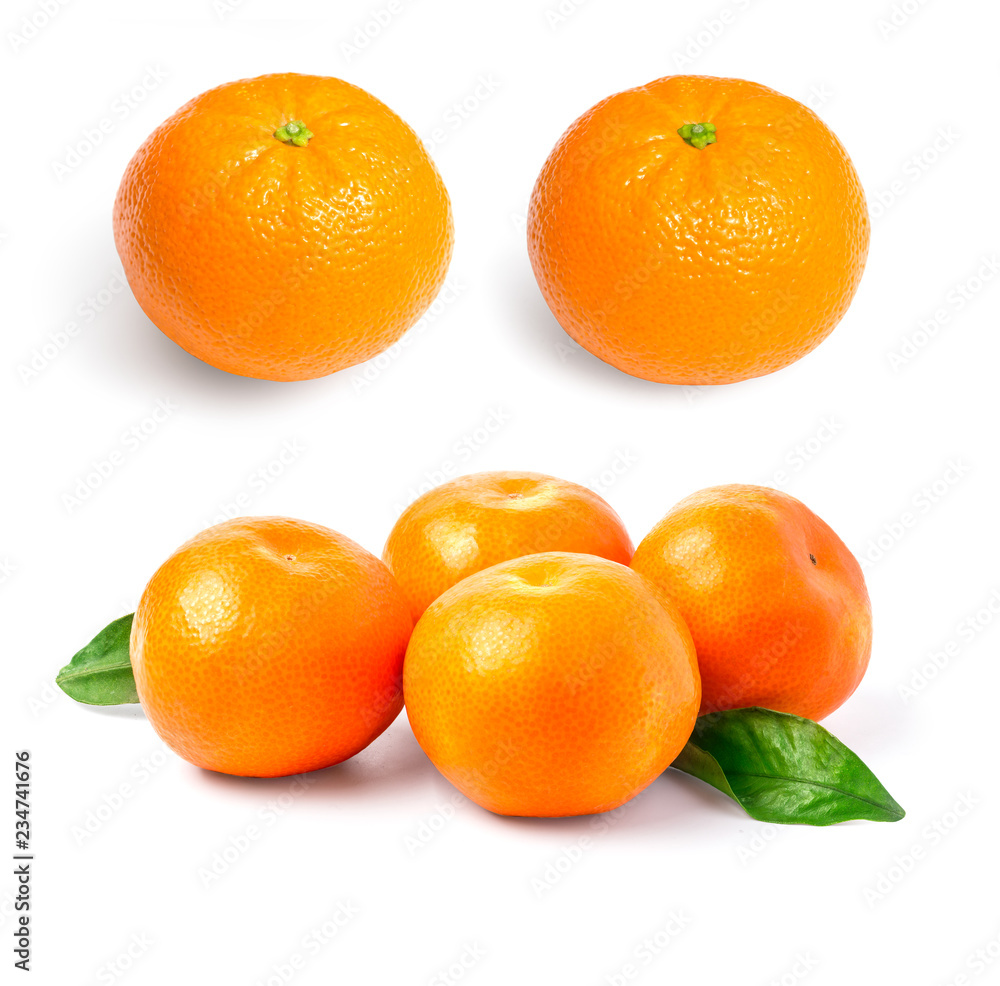 Wall mural Mandarin, tangerine citrus fruit