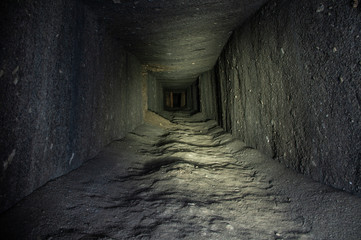 Tunnel in the mine