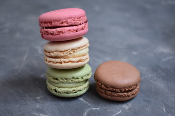 Pequeña torre de macarons 