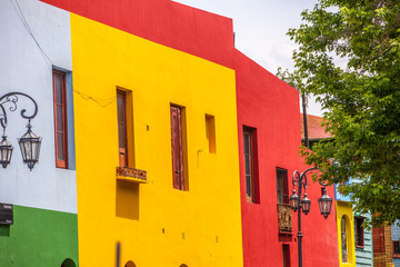 Caminito, The colorful street museum - La Boca - Buenos Aires - Argentina - South America
