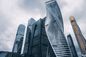 Obraz premium skyscrapers in the city-2