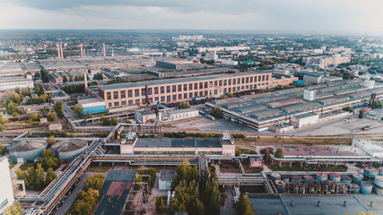 Fototapeta premium Old chemical factory