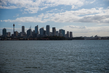 skyline of Sydney