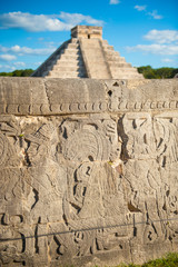 Mayan temple, Chichen Itza, Mexico.