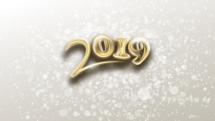 2019 white snow background