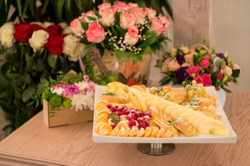 Beautiful fruit plate