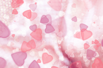 Colorful Bokeh Background. place for text. top view.