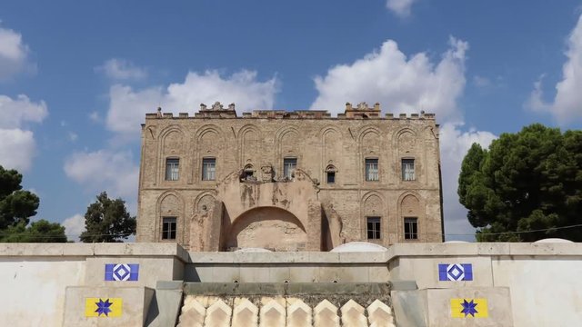 Time Lapse Castello della Ziza, Palermo in Sicilia