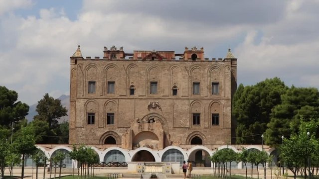 Time Lapse Castello della Ziza, Palermo in Sicilia