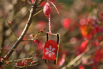 オールドレンズで撮る木々とクリスマス