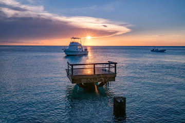 Views around the Caribbean isalnd of Curacao