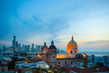 Foto op Canvas Cityscape, Cartagena de Indias, Colombia. © elnavegante