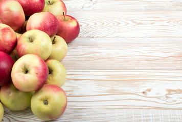Red and Green Soft Apples Ready for Juice Produce