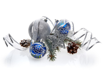 Christmas and New Year ornaments