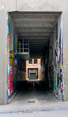 Fototapeta na wymiar Melbourne Alleyway