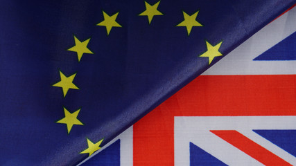 Fototapeta na wymiar Europe and United Kingdom political and economic relationship