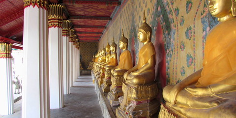 Bangkok in Thailandia - tempio buddista