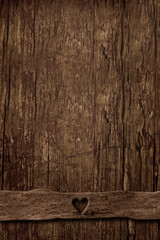 Empty background of old vertical wood